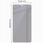 Set 2 folii protectie Bizon Eplikator Hybrid Shadow Privacy compatibile cu Samsung Galaxy S26 Ultra, Negru 3 - lerato.ro