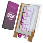 Set 2 folii protectie Bizon Eplikator Hybrid Mule compatibile cu Samsung Galaxy S26 Plus, Transparent 2 - lerato.ro