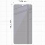 Set 2 folii protectie Bizon Eplikator Hybrid Shadow Privacy compatibile cu Samsung Galaxy S26 Plus, Negru 3 - lerato.ro