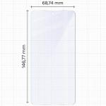 Set 2 folii protectie Bizon Eplikator Hybrid Mule compatibile cu Samsung Galaxy S26, Transparent 3 - lerato.ro