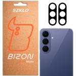 Set 2 folii sticla securizata camera foto Bizon Glass Lens compatibile cu Samsung Galaxy S26 FE, Negru 3 - lerato.ro