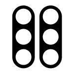 Set 2 folii sticla securizata camera foto Bizon Glass Lens compatibile cu Samsung Galaxy S26 FE, Negru 4 - lerato.ro