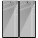 Set 2 folii sticla securizata Bizon Glass Edge Shadow Privacy compatibile cu Samsung Galaxy Z Fold 8, Negru 4 - lerato.ro