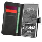 Husa flip cover Bizon Pocket compatibila cu Samsung Galaxy Z Fold 8 Ultra, Negru 3 - lerato.ro