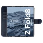 Husa flip cover Bizon Pocket compatibila cu Samsung Galaxy Z Fold 8 Ultra, Navy Bue 7 - lerato.ro