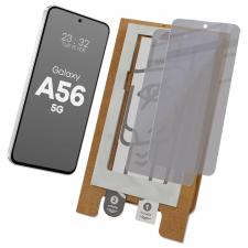 Set 2 folii protectie Bizon Eplikator Hybrid Shadow Privacy compatibile cu Samsung Galaxy A56 5G, Negru