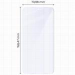 Set 2 folii protectie Bizon Eplikator Hybrid Mule compatibile cu Samsung Galaxy A57 5G, Transparent 3 - lerato.ro