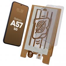 Set 2 folii protectie Bizon Eplikator Film Matte compatibile cu Samsung Galaxy A57 5G, Transparent