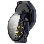 Carcasa cu protectie ecran BizonMobile Adamo compatibila cu Huawei Watch GT 7 Pro 46 mm, Albastru 5 - lerato.ro