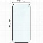 Folie sticla securizata Bizon Glass Edge compatibila cu Xiaomi Poco F9 Pro, Negru 3 - lerato.ro