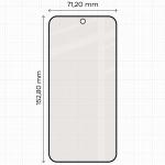 Folie sticla securizata Bizon Glass Matte compatibila cu Xiaomi Poco F9 Pro, Negru 3 - lerato.ro