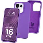 Carcasa Bizon Soft compatibila cu Oppo Reno 16 F / 16 FS, Mov 3 - lerato.ro