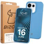 Carcasa Bizon Soft compatibila cu Oppo Reno 16 F / 16 FS, Albastru 8 - lerato.ro