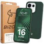 Carcasa Bizon Soft compatibila cu Oppo Reno 16 F / 16 FS, Dark Green 8 - lerato.ro