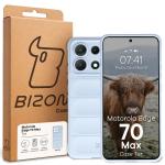 Carcasa Bizon Tur compatibila cu Motorola Edge 70 Max, Light Blue 9 - lerato.ro