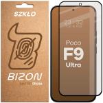 Folie sticla securizata Bizon Glass Matte compatibila cu Xiaomi Poco F9 Ultra, Negru 2 - lerato.ro