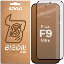 Folie sticla securizata Bizon Glass Matte compatibila cu Xiaomi Poco F9 Ultra, Negru