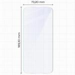 Set 2 folii sticla hibrid Bizon Hybrid Mule compatibile cu Xiaomi Redmi 17 4G, Transparent 3 - lerato.ro