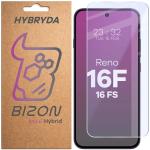 Folie sticla hibrid Bizon Hybrid Mule compatibila cu Oppo Reno 16 F / 16 FS, Transparent 2 - lerato.ro