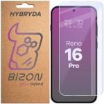 Folie sticla hibrid Bizon Hybrid Mule compatibila cu Oppo Reno 16 Pro, Transparent 2 - lerato.ro