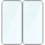 Set 2 folii sticla securizata Bizon Glass Edge compatibile cu Oppo Reno 16 / 16 Pro, Negru 5 - lerato.ro