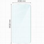 Folie sticla securizata Bizon Glass Clear compatibila cu Oppo Reno 16 / 16 Pro, Transparent 3 - lerato.ro