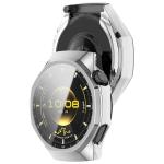 Carcasa cu protectie ecran BizonMobile Felipe compatibila cu Huawei Watch GT 7 Pro 46 mm, Silver 8 - lerato.ro