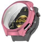Carcasa cu protectie ecran BizonMobile Felipe compatibila cu Huawei Watch GT 7 Pro 46 mm, Roz 2 - lerato.ro