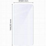 Set 2 folii protectie Bizon Eplikator Hybrid Mule compatibile cu Samsung Galaxy S25, Transparent 3 - lerato.ro