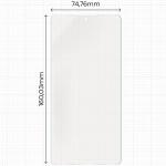 Set 2 folii protectie Bizon Eplikator Film Matte compatibile cu Samsung Galaxy S25 Ultra, Transparent 3 - lerato.ro