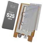 Set 2 folii protectie Bizon Eplikator Hybrid Shadow Privacy compatibile cu Samsung Galaxy S25 Ultra, Negru 2 - lerato.ro