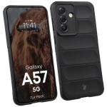 Kit protectie 2 in 1 BizonMobile, Carcasa Bizon Tur si Folie sticla securizata Bizon Glass Edge, compatibil cu Samsung Galaxy A57 5G, Negru 4 - lerato.ro