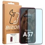 Kit protectie 2 in 1 BizonMobile, Carcasa Bizon Tur si Folie sticla securizata Bizon Glass Edge, compatibil cu Samsung Galaxy A57 5G, Dark Purple 11 - lerato.ro