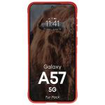 Kit protectie 2 in 1 BizonMobile, Carcasa Bizon Tur si Folie sticla securizata Bizon Glass Edge, compatibil cu Samsung Galaxy A57 5G, Rosu 7 - lerato.ro