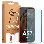Kit protectie 2 in 1 BizonMobile, Carcasa Bizon Tur si Folie sticla securizata Bizon Glass Edge, compatibil cu Samsung Galaxy A57 5G, Rosu 11 - lerato.ro
