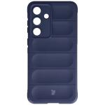 Kit protectie 2 in 1 BizonMobile, Carcasa Bizon Tur si Folie sticla securizata Bizon Glass Edge, compatibil cu Samsung Galaxy S26 FE / S25 FE, Dark Blue 3 - lerato.ro