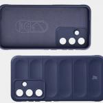Kit protectie 2 in 1 BizonMobile, Carcasa Bizon Tur si Folie sticla securizata Bizon Glass Edge, compatibil cu Samsung Galaxy S26 FE / S25 FE, Dark Blue 8 - lerato.ro