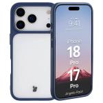 Kit protectie 2 in 1 BizonMobile, Carcasa Bizon Angelo si Folie sticla securizata Bizon Glass Edge, compatibil cu iPhone 18 Pro / 17 Pro, Dark Blue 4 - lerato.ro
