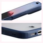 Kit protectie 2 in 1 BizonMobile, Carcasa Bizon Angelo si Folie sticla securizata Bizon Glass Edge, compatibil cu iPhone 18 Pro / 17 Pro, Dark Blue 6 - lerato.ro