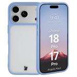 Kit protectie 2 in 1 BizonMobile, Carcasa Bizon Angelo si Folie sticla securizata Bizon Glass Edge, compatibil cu iPhone 18 Pro / 17 Pro, Light Blue 4 - lerato.ro