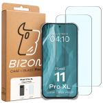 Kit protectie 3 in 1 BizonMobile Clear Pack, Carcasa Bizon Salpa si 2 folii sticla Bizon Glass Clear, compatibil cu Google Pixel 11 Pro XL, Transparent 10 - lerato.ro