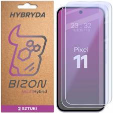 Set 2 folii sticla hibrid Bizon Hybrid Mule compatibile cu Google Pixel 11, Transparent