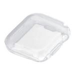 Carcasa cu protectie ecran BizonMobile Felipe compatibila cu Apple Watch 12 (42 mm), Transparent 5 - lerato.ro