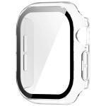 Carcasa cu protectie ecran BizonMobile Adamo compatibila cu Apple Watch 12 (46 mm), Transparent 4 - lerato.ro