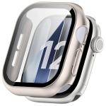 Carcasa cu protectie ecran BizonMobile Adamo compatibila cu Apple Watch 12 (46 mm), Satin Champagne 2 - lerato.ro