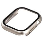 Carcasa cu protectie ecran BizonMobile Adamo compatibila cu Apple Watch 12 (46 mm), Satin Champagne 7 - lerato.ro