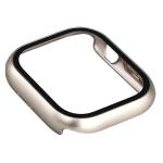 Carcasa cu protectie ecran BizonMobile Adamo compatibila cu Apple Watch 12 (46 mm), Satin Champagne 8 - lerato.ro
