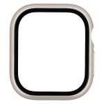 Carcasa cu protectie ecran BizonMobile Adamo compatibila cu Apple Watch 12 (46 mm), Satin Champagne 9 - lerato.ro