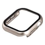 Carcasa cu protectie ecran BizonMobile Adamo compatibila cu Apple Watch 12 (42 mm), Satin Champagne 7 - lerato.ro