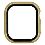 Carcasa cu protectie ecran BizonMobile Adamo compatibila cu Apple Watch 12 (42 mm), Gold 9 - lerato.ro